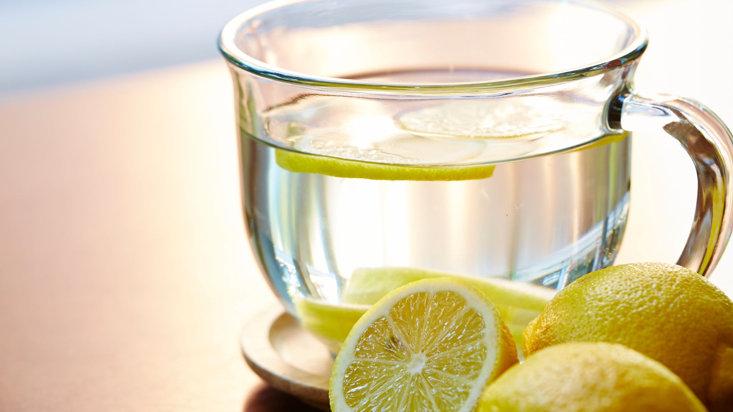 Healthy Habits to start your day No 5 - Drink Warm Lemon Water